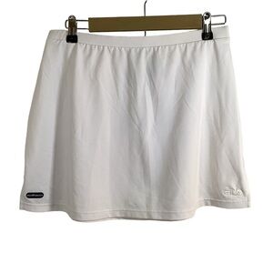 Fila Performa Women’s White Athletic Skirt.  Tennis, Golf.  Size L